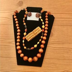 Bohemian Necklaces, Bracelet and Earrings